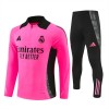 Real Madrid Trænings Sweatshirt Dragt 2024-25 Kvart-Zip Real Madrid Trænings Sweatshirt Dragt 2024-25 Kvart-Zip
